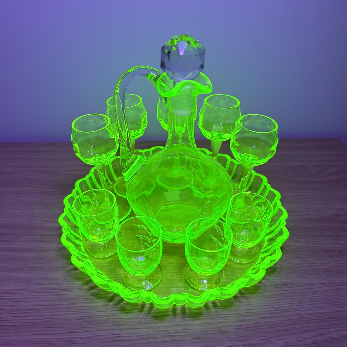 Uranium Glass: The Strange History of the Glass That Glows