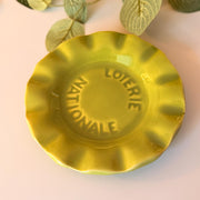 Saint-Clément Loterie Nationale Advertising Dish
