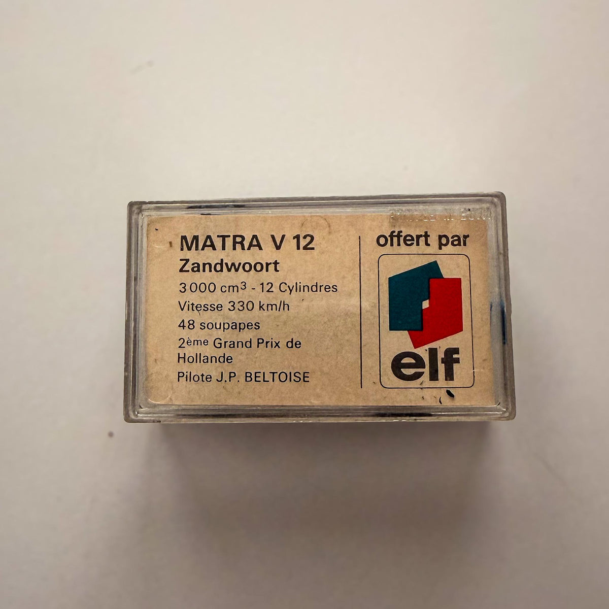 Champion Matra V12 — Jean-Pierre Beltoise #7