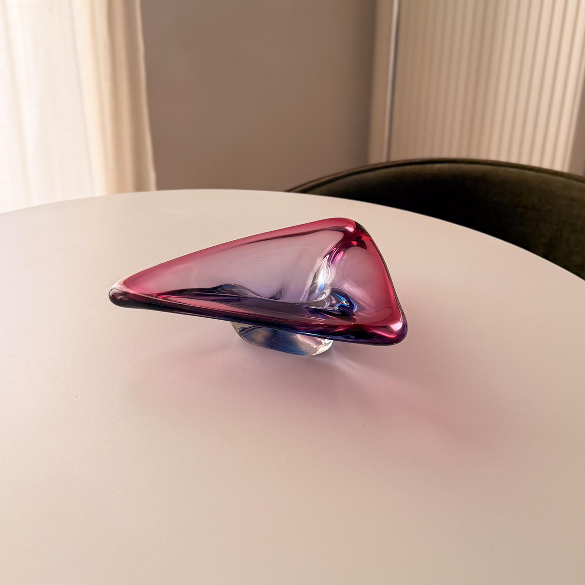 Murano Freeform Glass Bowl / Ashtray