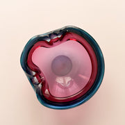 Murano Sommerso Glass Ashtray