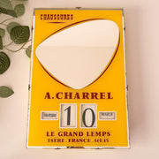 A. Charrel Advertising Mirror & Perpetual Calendar