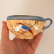 Japanese Lusterware Cup & Saucer