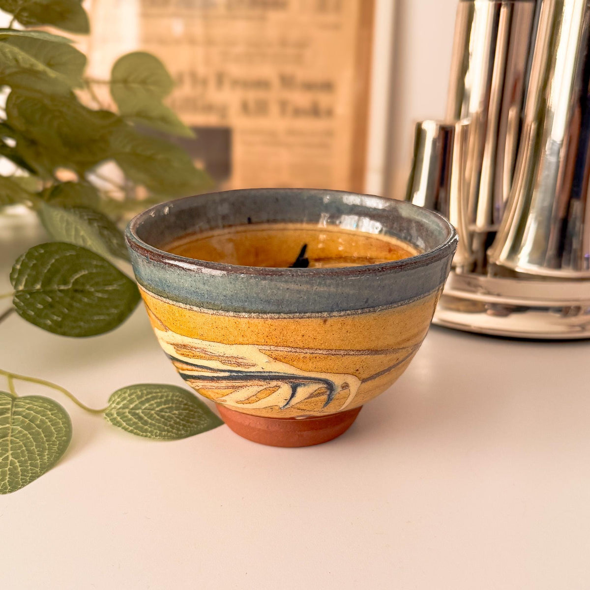 Signed Vallauris Ceramic Bowl