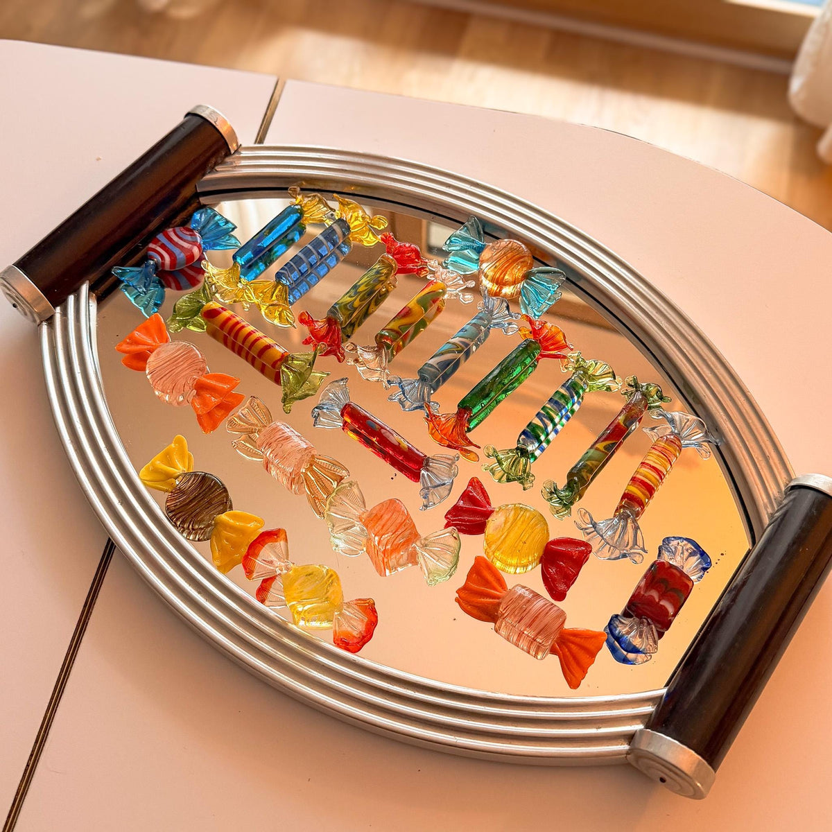 Murano Glass Candy Collection — Set of 21