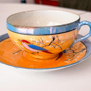 Japanese Lusterware Cup & Saucer