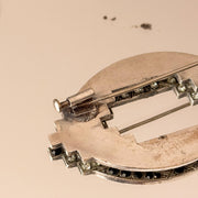 Art Deco Geometric Brooch