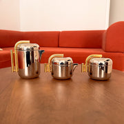 MAM Milano by G. Coarezza - Silver & 24K Gold Plated Tea Set