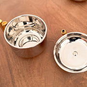 MAM Milano by G. Coarezza - Silver & 24K Gold Plated Tea Set