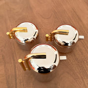 MAM Milano by G. Coarezza - Silver & 24K Gold Plated Tea Set