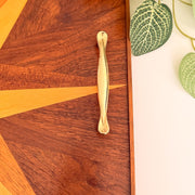 Geometric Marquetry Wood Tray