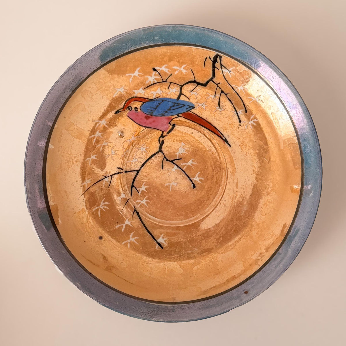 Japanese Lusterware Cup & Saucer