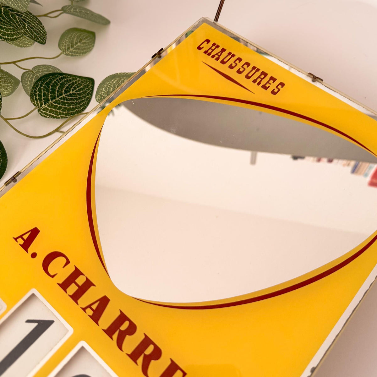 A. Charrel Advertising Mirror & Perpetual Calendar