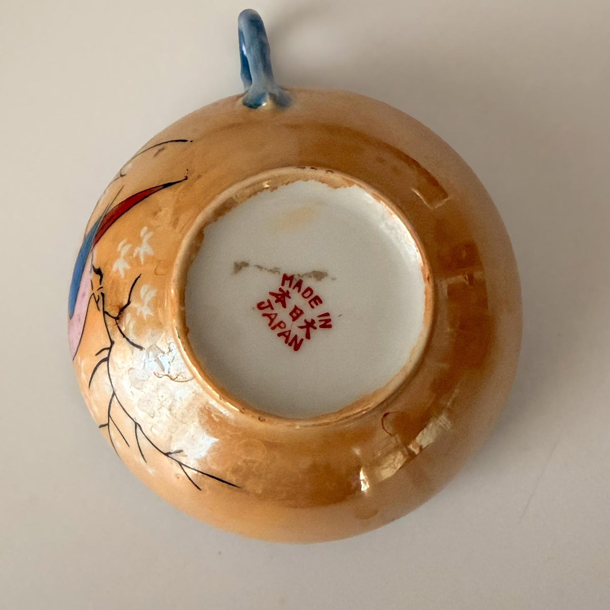Japanese Lusterware Cup & Saucer