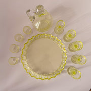 Uranium Glass Decanter Set