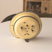 Diamond Shanghai vintage mechanical Space Age alarm clock with midnight blue dial and chrome case – photograph 6
