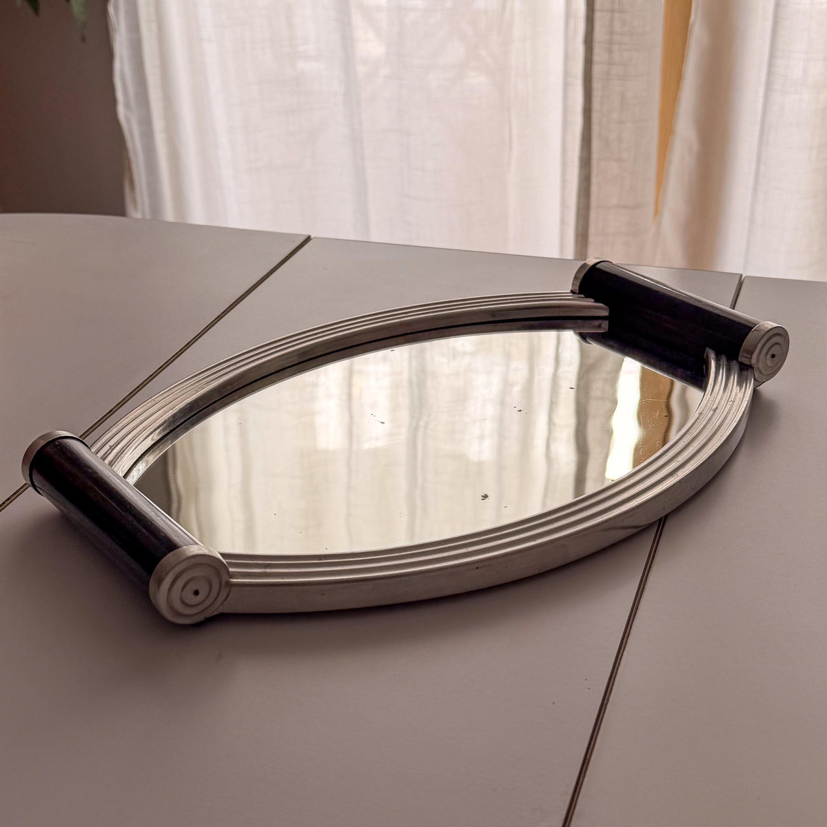 Art Deco Mirrored Serving Tray