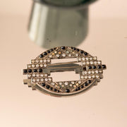 Art Deco Geometric Brooch