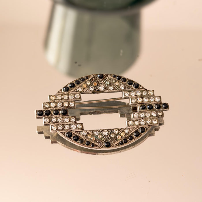 Art Deco Geometric Brooch