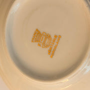 French Porcelain Tea Cups & Saucers — Set of 2