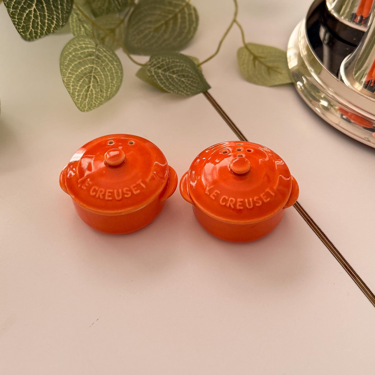 Le Creuset Mini Cocotte Salt & Pepper Set